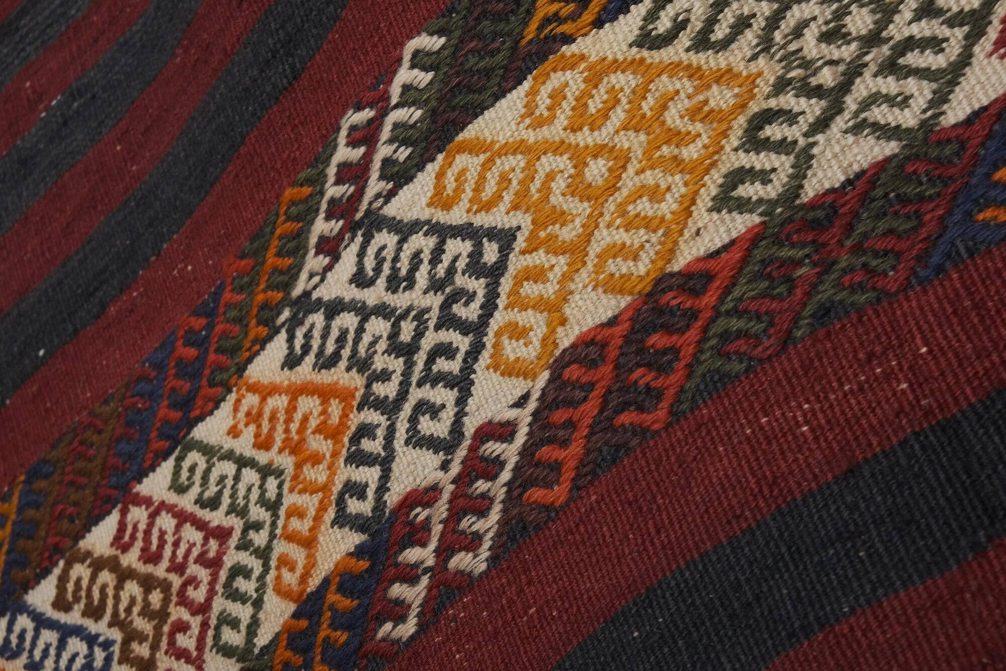 Vintage Turkish hallway rug 74x630 cm