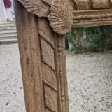 Miroir en bois brut Époque XIX Ème S