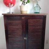 Mahogany bar cabinet