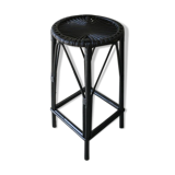 Vintage rattan stool
