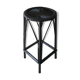Vintage rattan stool