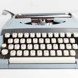 Sky Blue Brother Typewriter from 1980