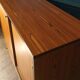 2-door sliding furniture in the style of F. Knoll, veneered teak.