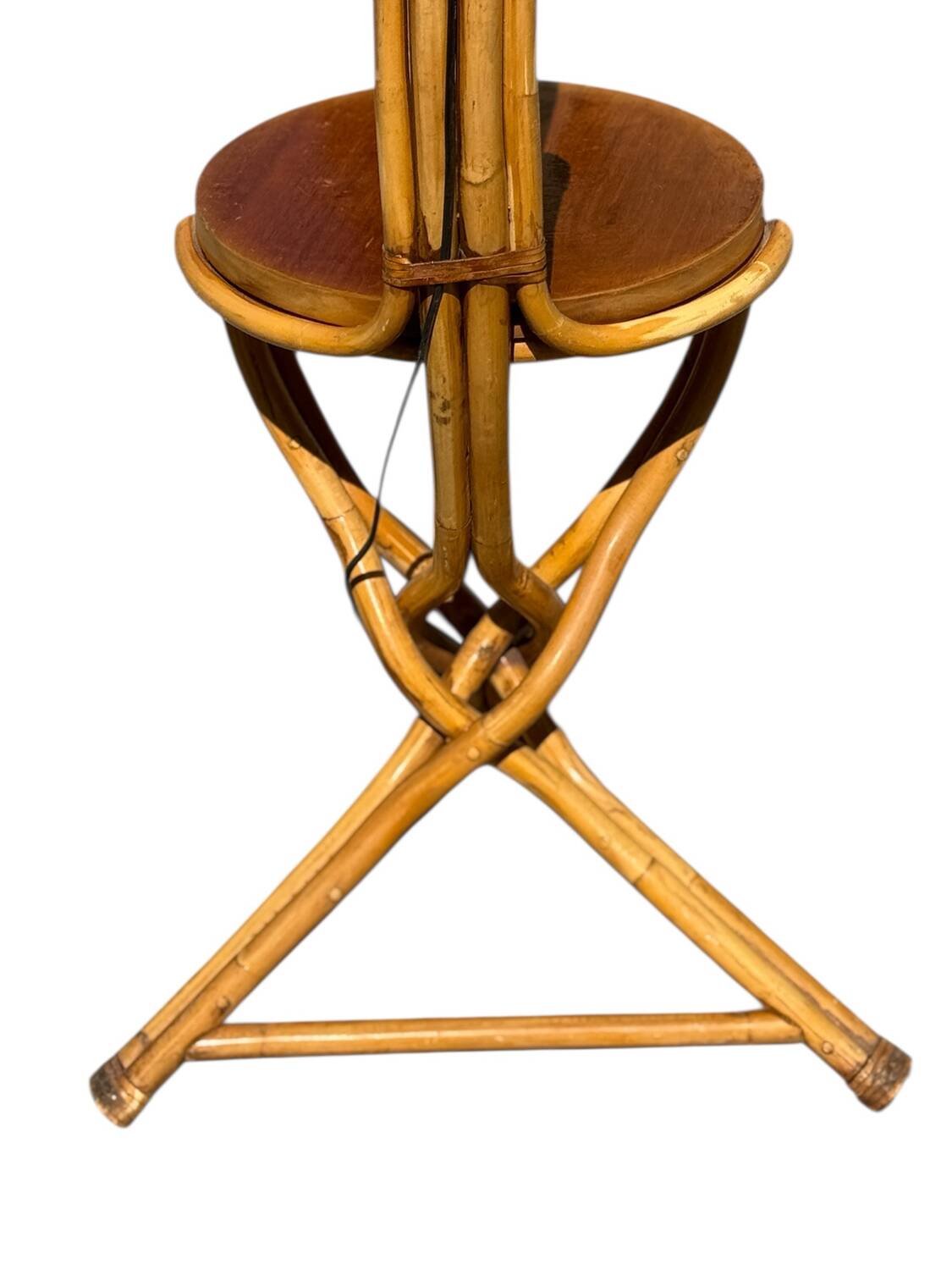 Living room lamp in the style of Louis Sognot, 1960s, France.