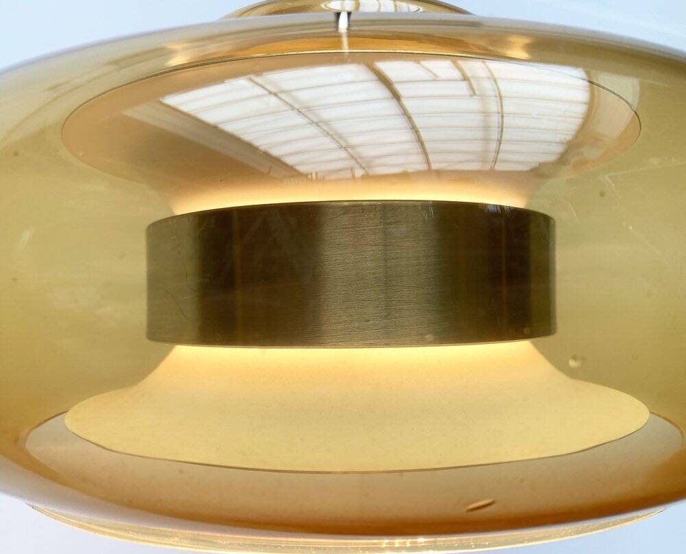 Suspension UFO from the German space age of the mid-century by Doria, 1960s.