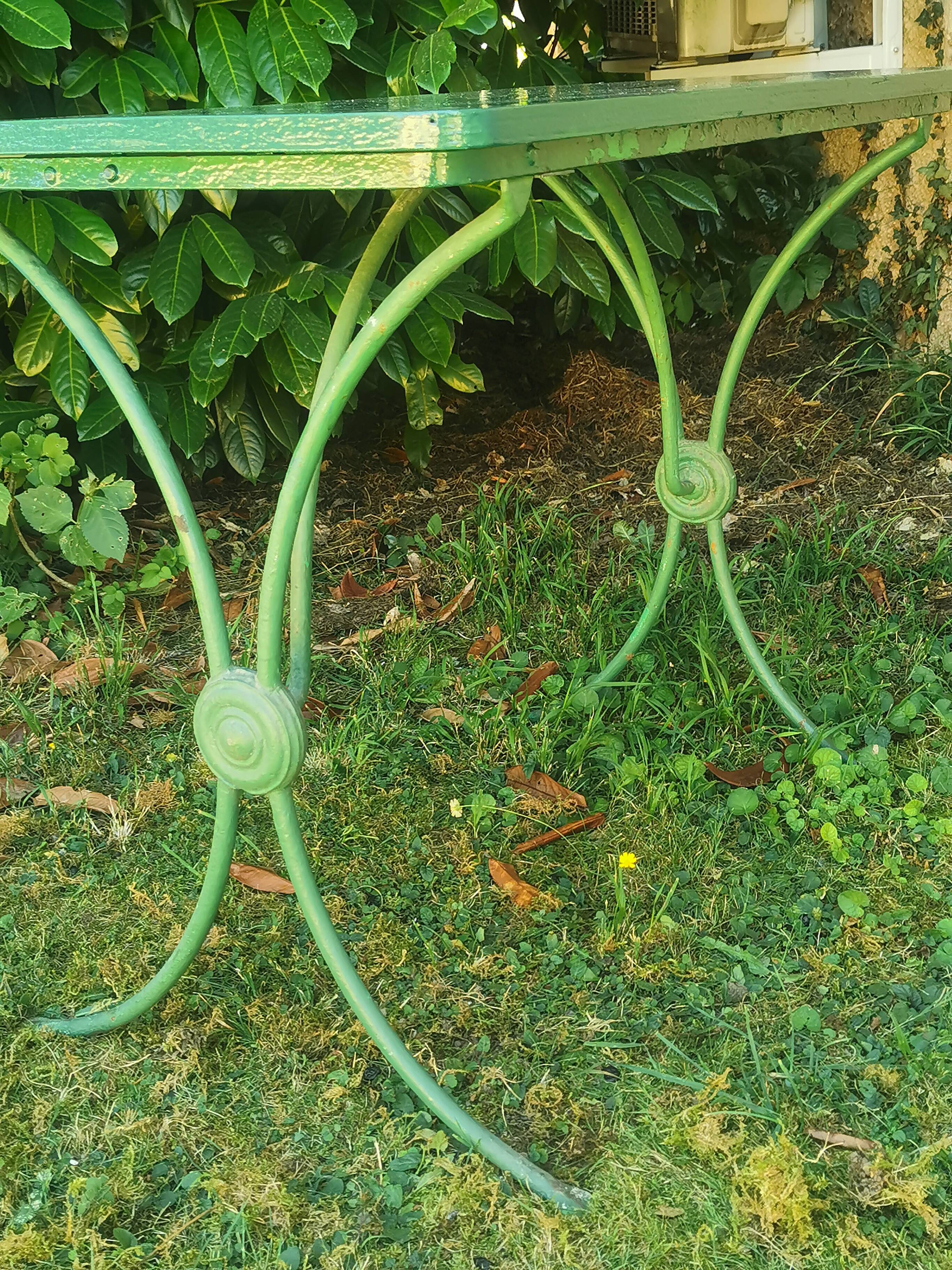 Table de jardin "vintage 50"