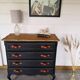 Oak chest of drawers
