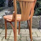 Set of 5 brasserie, bistro chairs, in their original condition, vintage, 1960s