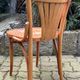 Set of 5 brasserie, bistro chairs, in their original condition, vintage, 1960s