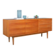 Vintage blond sideboard 60s minimalist credenza