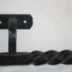 TORSADE iron offset marshal's baton door handle