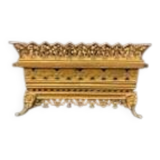 Flower pot. Solid bronze.