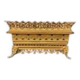 Flower pot. Solid bronze.