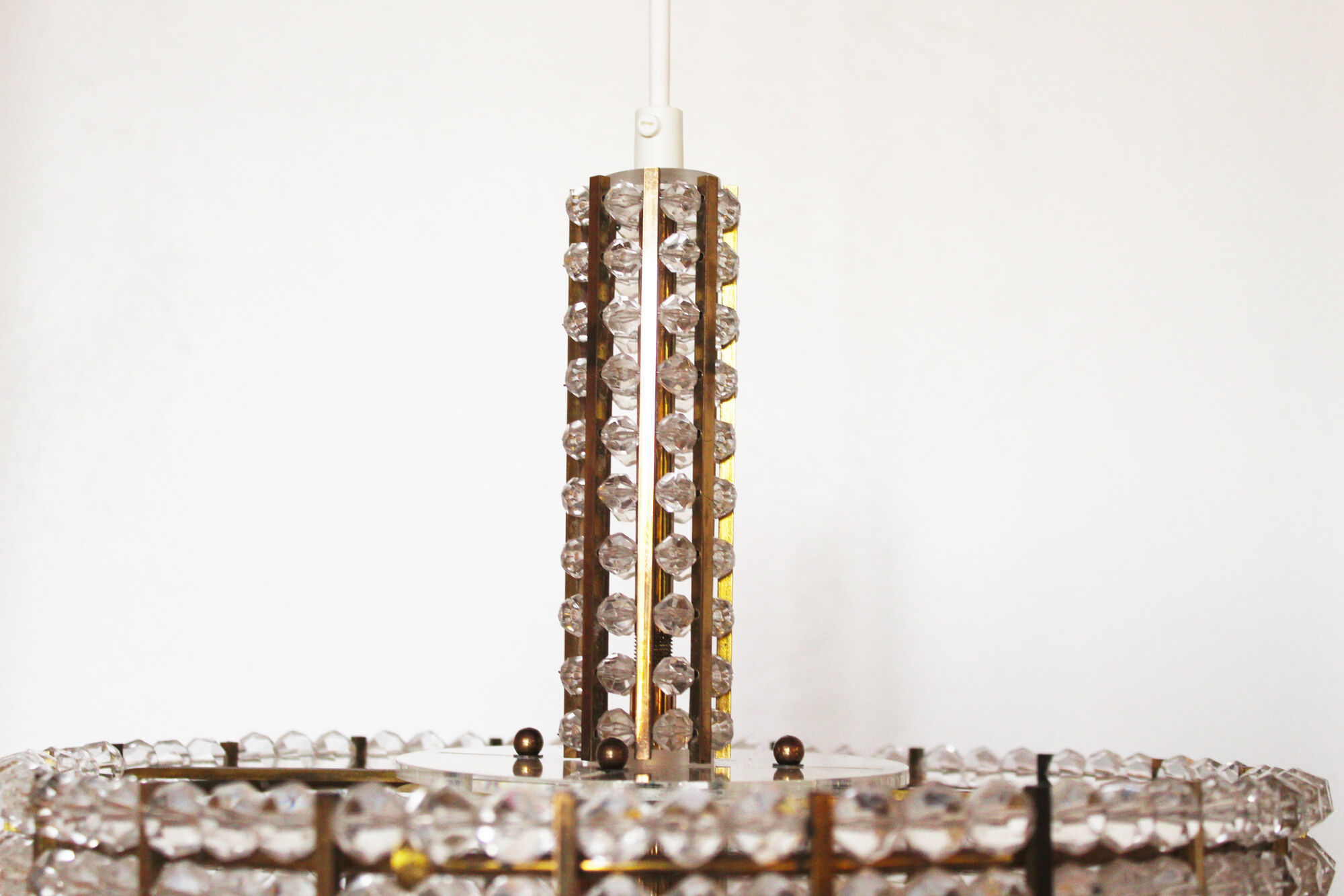 Vintage chandelier by Emil Stejnar for Rupert Nikoll - Austria 1960's