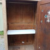 Bonnetière en bois très ancienne