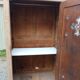 Very old wooden bonnet maker