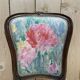 Suite de 6 chaises Louis Philippe à Rossi fleuri