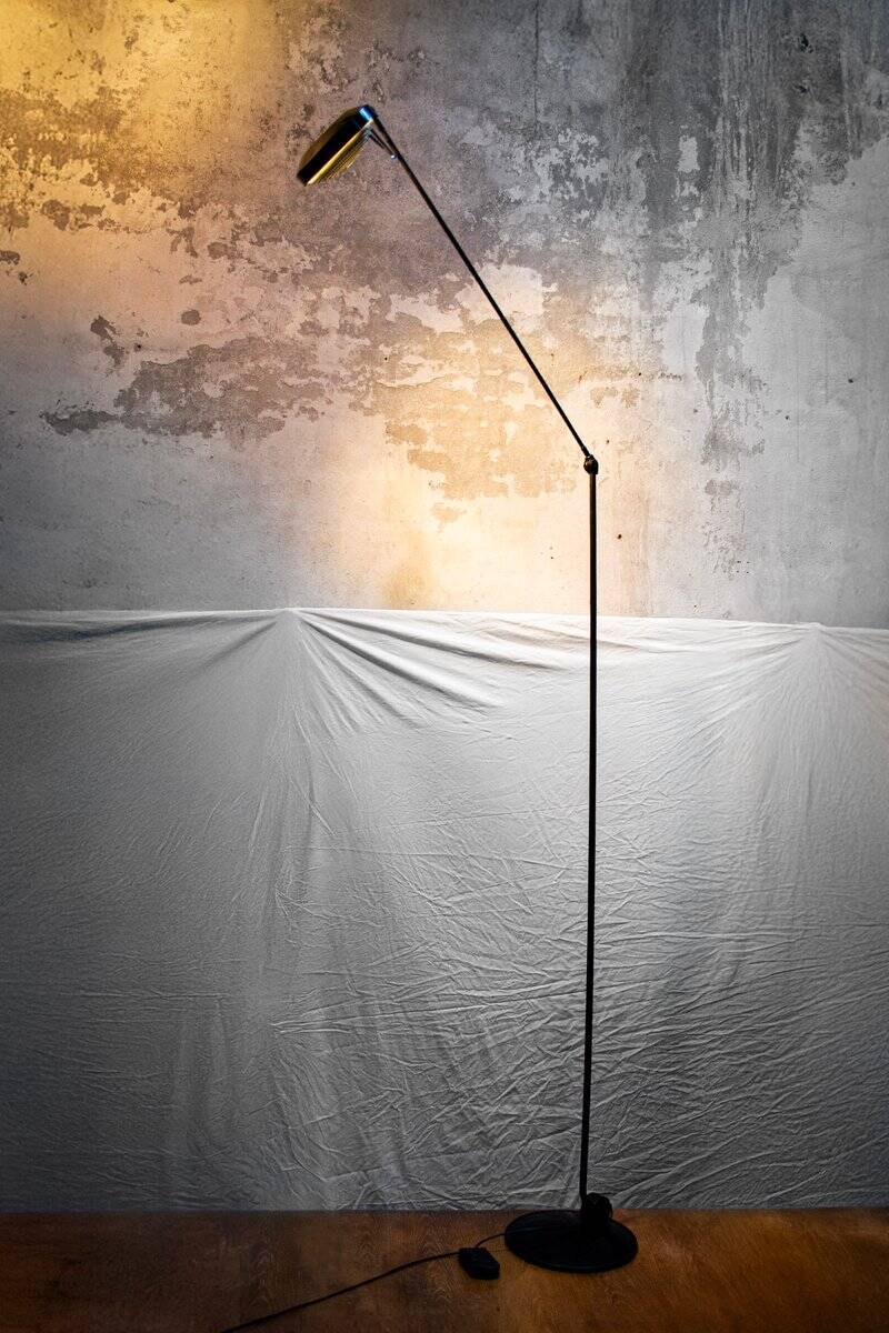 Elle 55 vintage floor lamp by Tommaso Cimini for Lumina, 1980s.