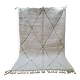 Handmade wool Berber rug 250x150 cm