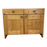 Buffet en pin massif selection Charlotte Perriand