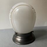 Old vintage glass wall sconce