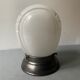 Old vintage glass wall sconce