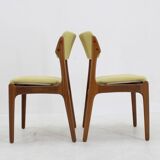 1960s Erik Buch Set of Six Restored Teak Dining Chairs, Denmark