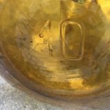 Amber color demijohn 10l