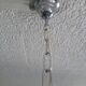 Suspension bistrot globe opaline blanche