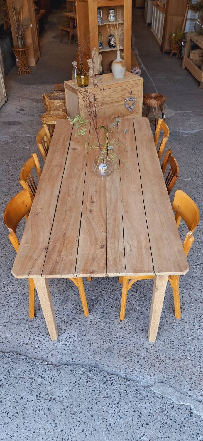 Antique farmhouse table