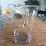 Vannes Le Châtel crystal pitcher