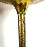 Brass and copper brass ashtray art nouveau Daalderop Tiel Holland 1930-1940