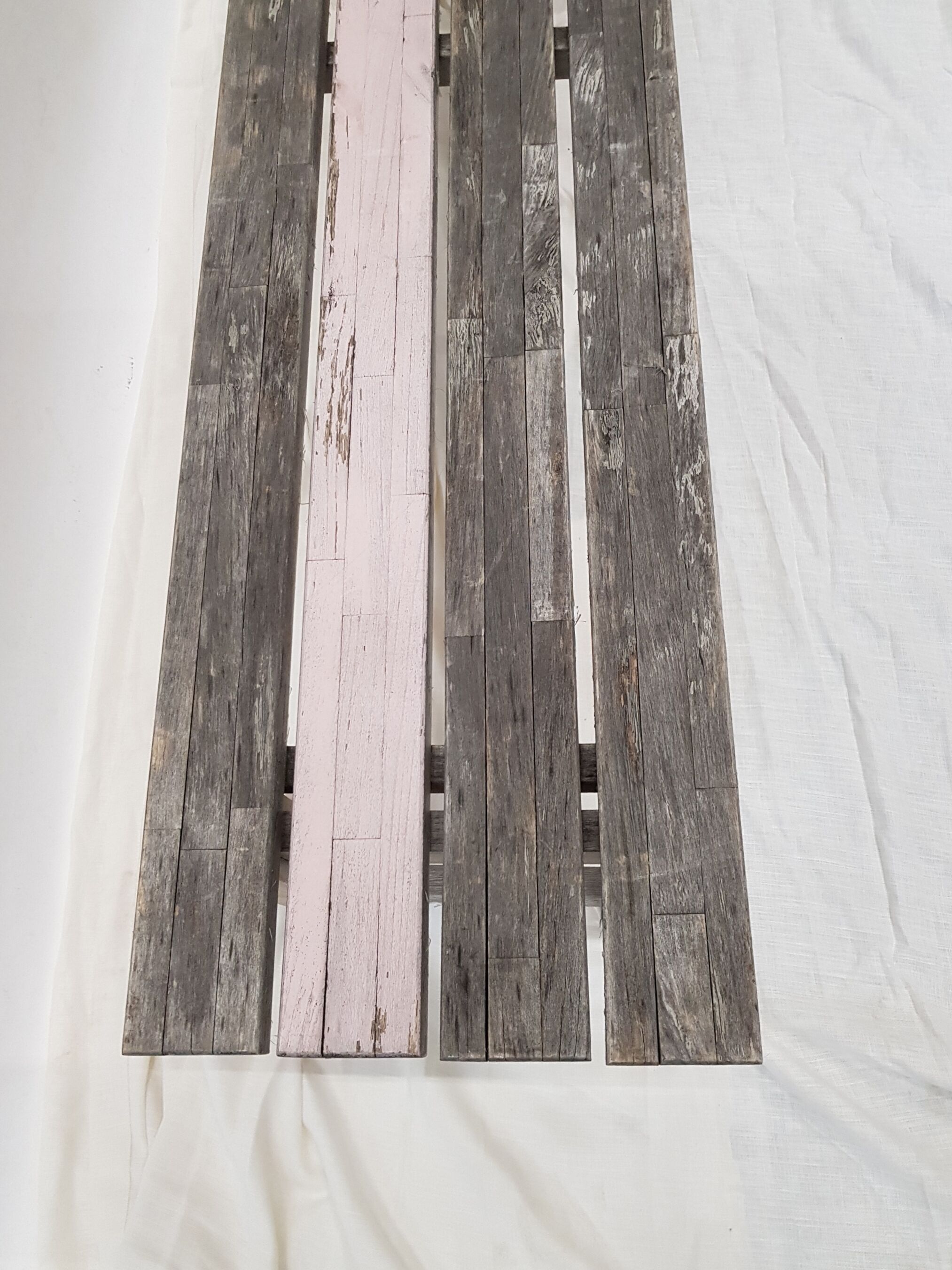 Banc en bois vintage