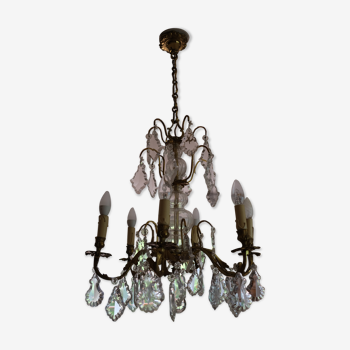 Papilla chandelier - bohemian crystal
