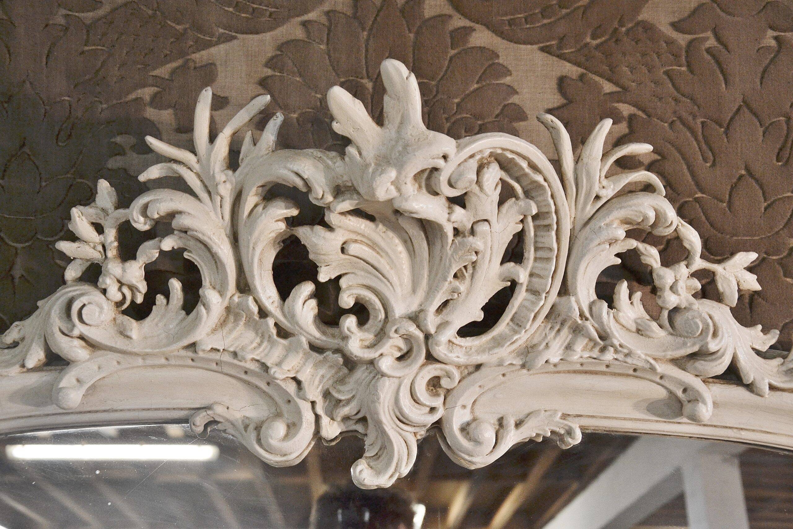 Large Louis XV rocaille style mirror, late 19th century