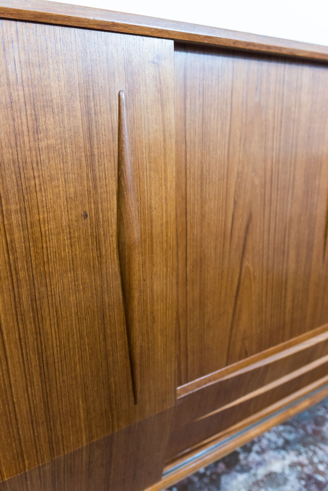 Danish Teak Highboard, 1960s