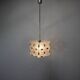 Mid-Century Glass Pendant by Kamenicky Šenov, 1960s, Czechoslovakia