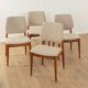 Chaises de salle à manger des années 1960, Casala