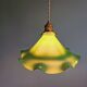 Vintage pendant light in opaline 1960s 1970s