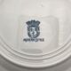 6 mismatched iron land dessert plates