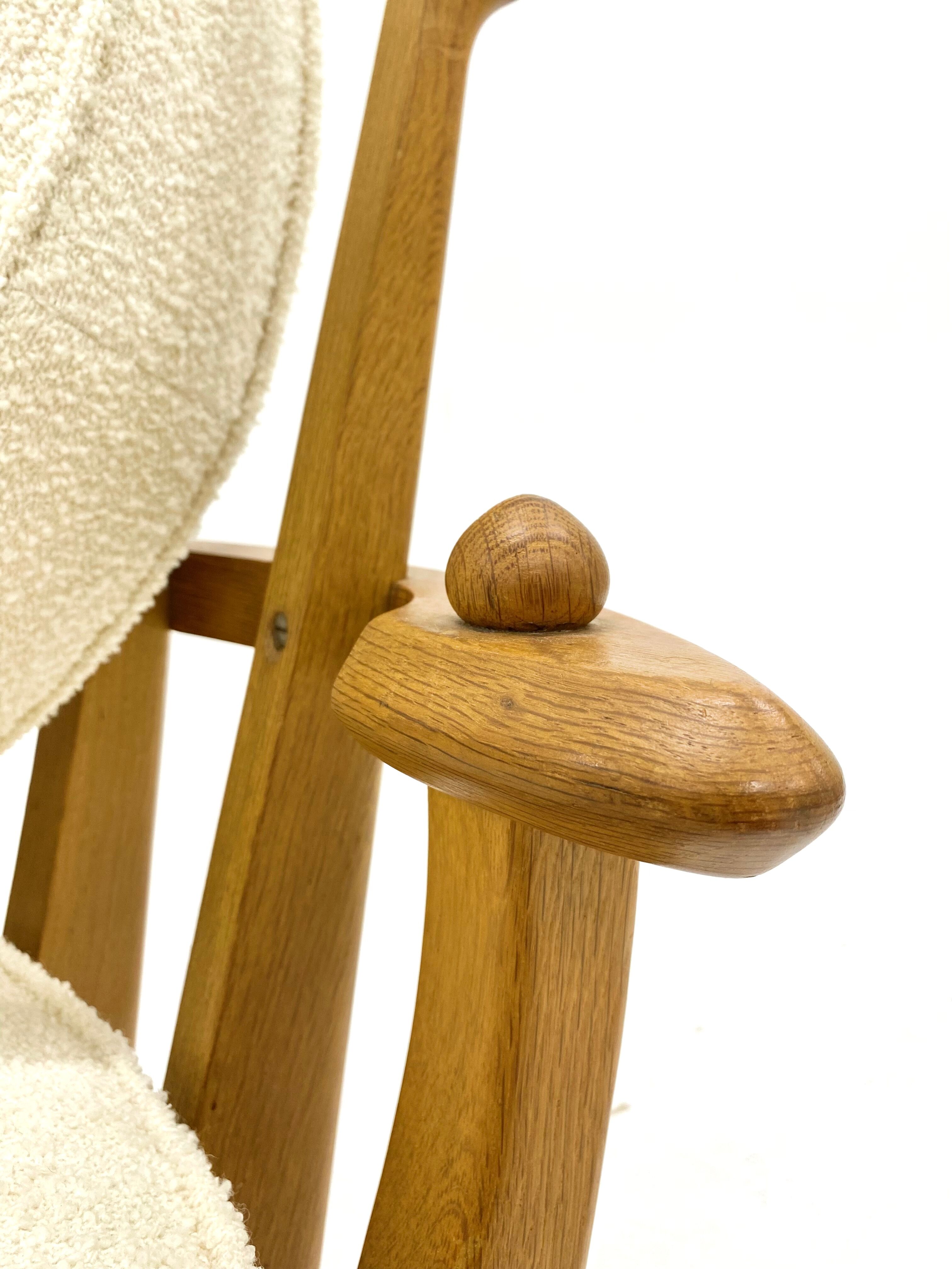 Armchair Guillerme and Chambron 1950s