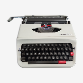 Typewriter Japy Baby Hermes white ribbon new Like NEW