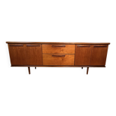 Buffet rétro vintage en teck du milieu du siècle par Meredew 1960