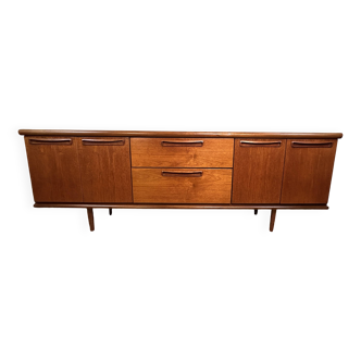 Buffet rétro vintage en teck du milieu du siècle par Meredew 1960