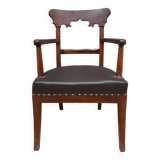 Mahogany armchair