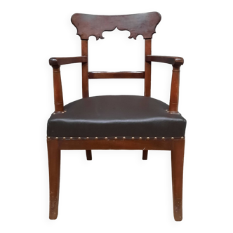 Mahogany armchair