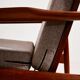 Fauteuil en teck restauré par Arne Vodder pour Glostrup Møbelfabrik