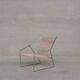 Pair of Mid-Century Danish Steel Armchairs by Henning Flok