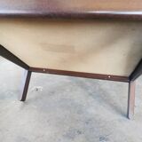 Paire de fauteuils Scala en cuir noir