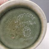 Trio of ceramics, consisting of two vases and a bowl/dish